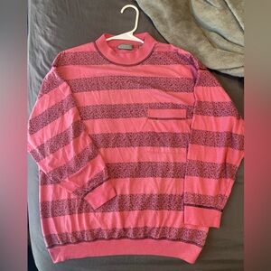 Vintage Levi Pink Striped Long Sleeve Shirt